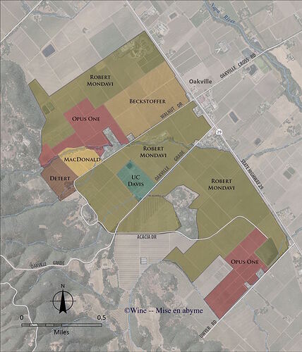 To Kalon Vineyard map