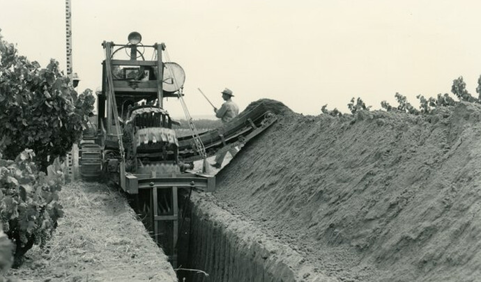 Digging Trench for PG&E Gas Line in Vyd from CCHS.jpg
