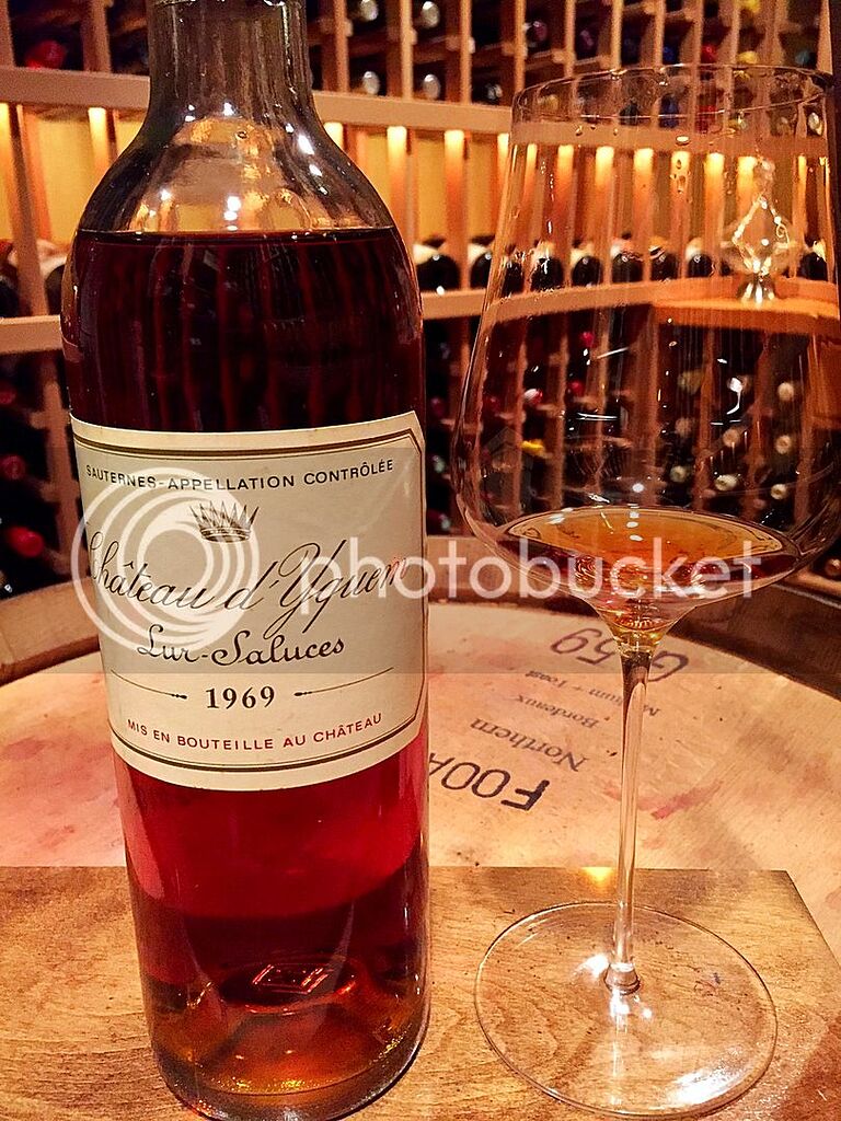 TN: 1969 Château d'Yquem (France, Bordeaux, Sauternais, Sauternes