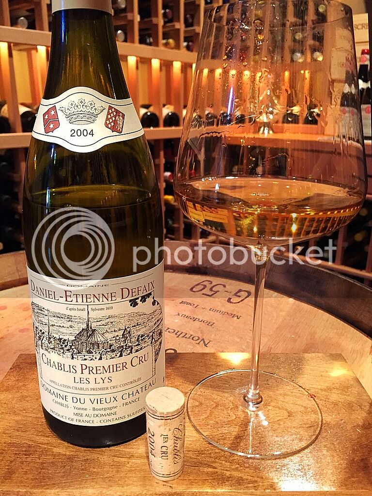 TN: 2004 Daniel-Etienne Defaix Chablis 1er Cru Les Lys - WINE TALK