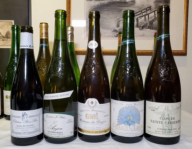 Non-Vouvray dessert wines.