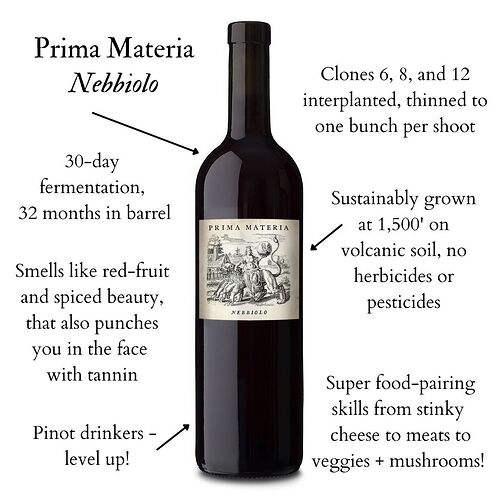 Prima Materia Nebbiolo