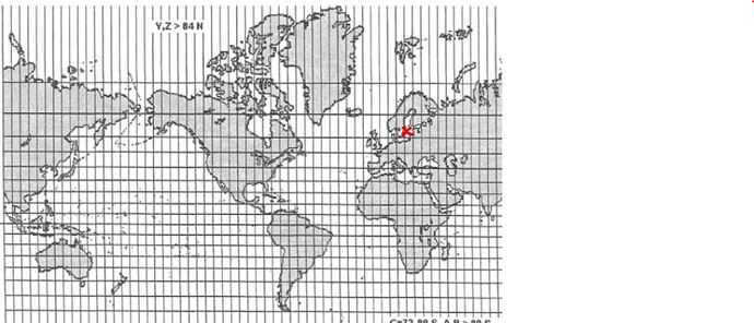 Gotland - Mercator projection