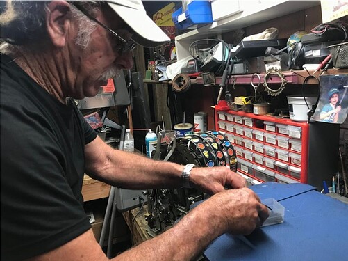 Ken working on slots