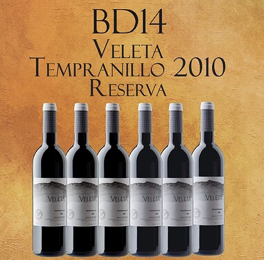 BD14 Reserva Tempranillo 2010 Deal