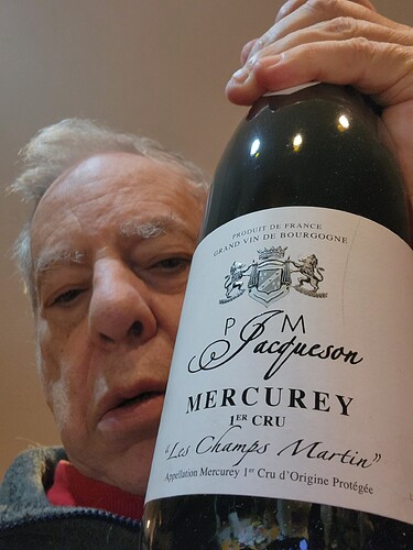 2018 Jacqueson Mercurey 1er Cru 'Champs Martin'