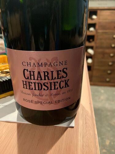 Charles Heidsieck Rose Special Edition - WINE TALK Charles Heidsieck Rose Special Edition - WINE TALK