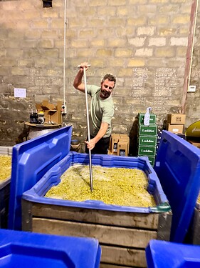 Peter Punching Down Luddite Estate Chenin Blanc