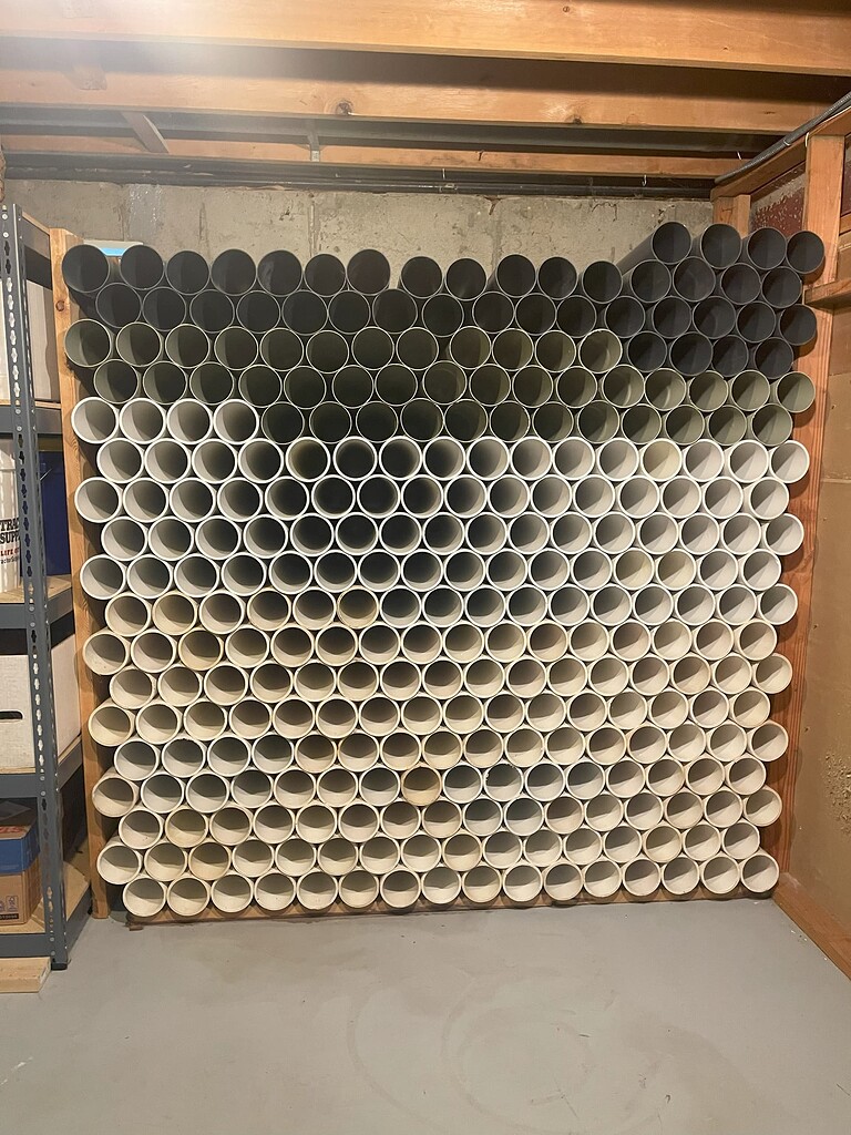 PVC pipe storage system (Chicago area) SOLD - Commerce Corner - Wine ...