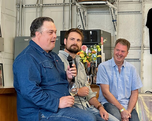 Hella Chenin panel discussion - Tegan Passalacqua, Bernhard Bredell, Alder Yarrow