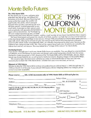 1996 MB futures