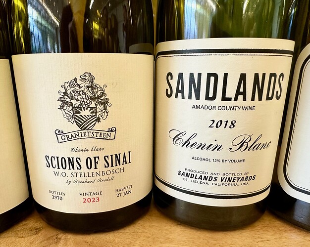 Hella Chenin panel discussion wines