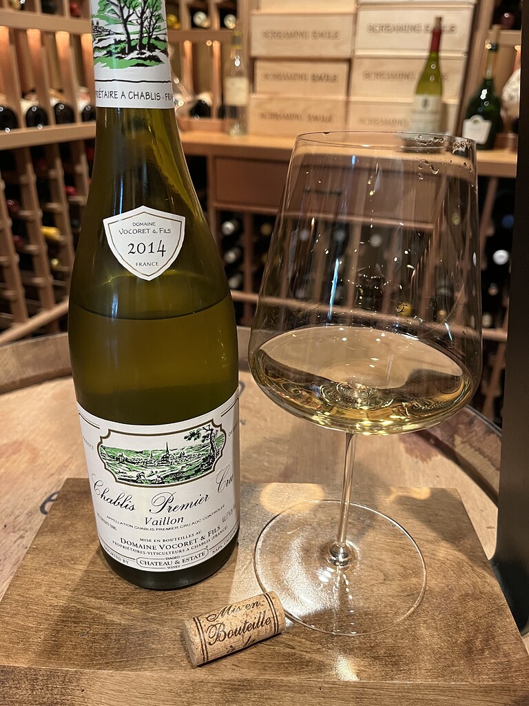 Vocoret TN: 2014 Domaine Vocoret et Fils Chablis 1er Cru Vaillons - WINE TALK ...