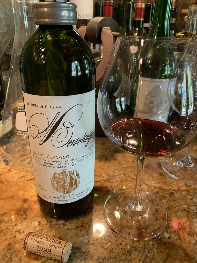 Felsina Chianti Classico 1999 - WINE TALK - WineBerserkers