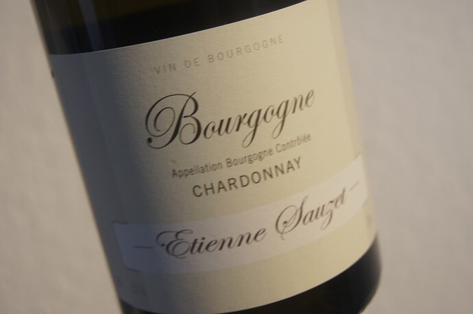 Etienne Sauzet Bourgogne Blanc Chardonnay 2020