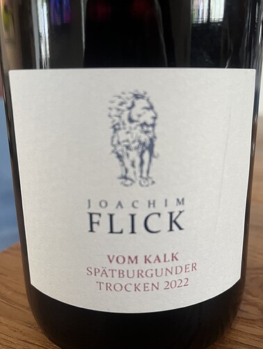 flick spatburgunder trocken