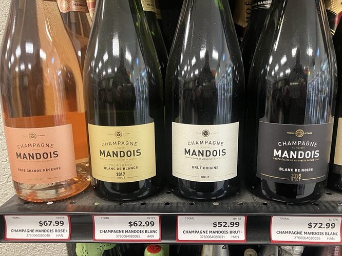 mandois front label