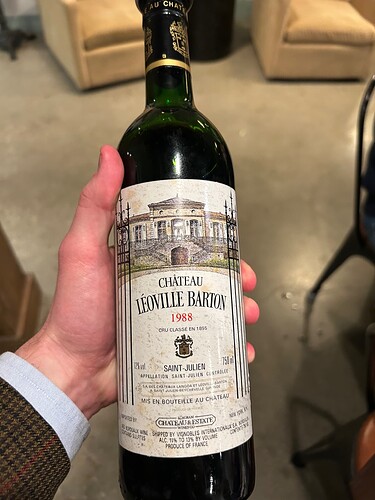 Dyroff Visits, Houston Goes Berserk - 10 Vintages of Leoville