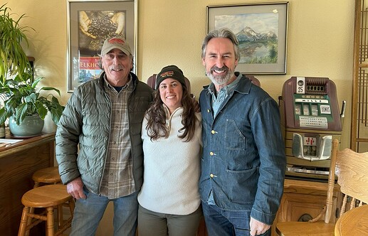With Mike Wolfe from American Pickers.