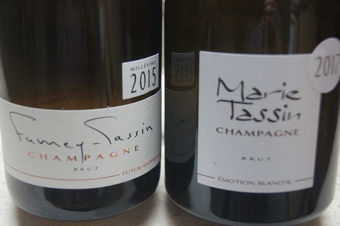 Marie Tassin both bottles