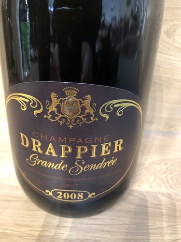 Champagne Drappier Cuvee Grande Sendree 2008