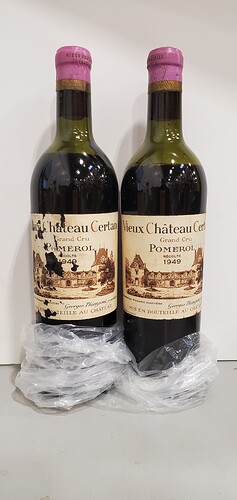 1949 Vieux Ch Certan (Mark Golodetz)