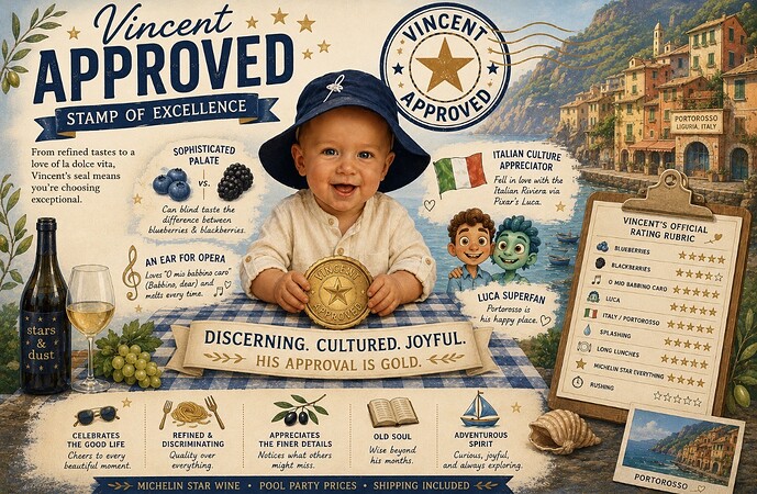 V approved blind taste