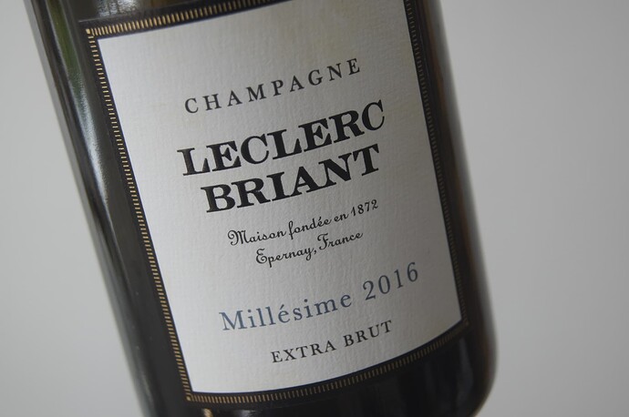 Leclerc Brinat Millésime 2016 Extra Brut