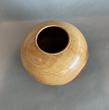 Pecan hollow form