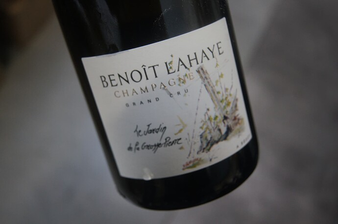 2018 Benoit Lahaye Grand Cru Le Jardin de la Grosse Pierre