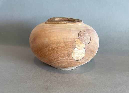 Natural edge eucalyptus hollow form