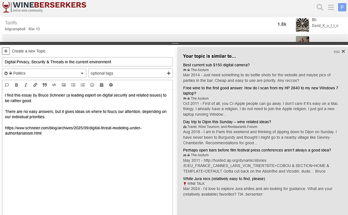 Screenshot 2025-09-26 at 20-06-27 Latest Politics topics - WineBerserkers