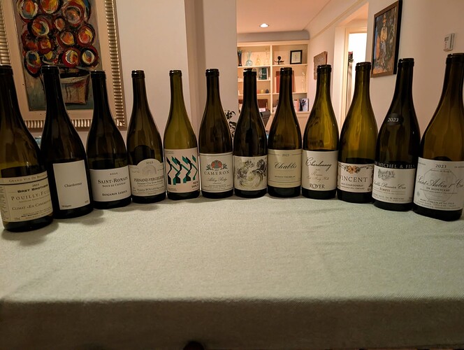 9-1 tasting lineup