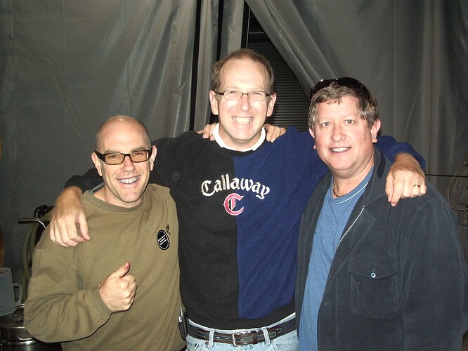 Rob and I With Mike O