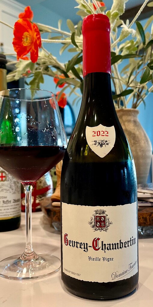 TN: 2022 Domaine Fourrier Gevrey-Chambertin Vieille Vigne - WINE