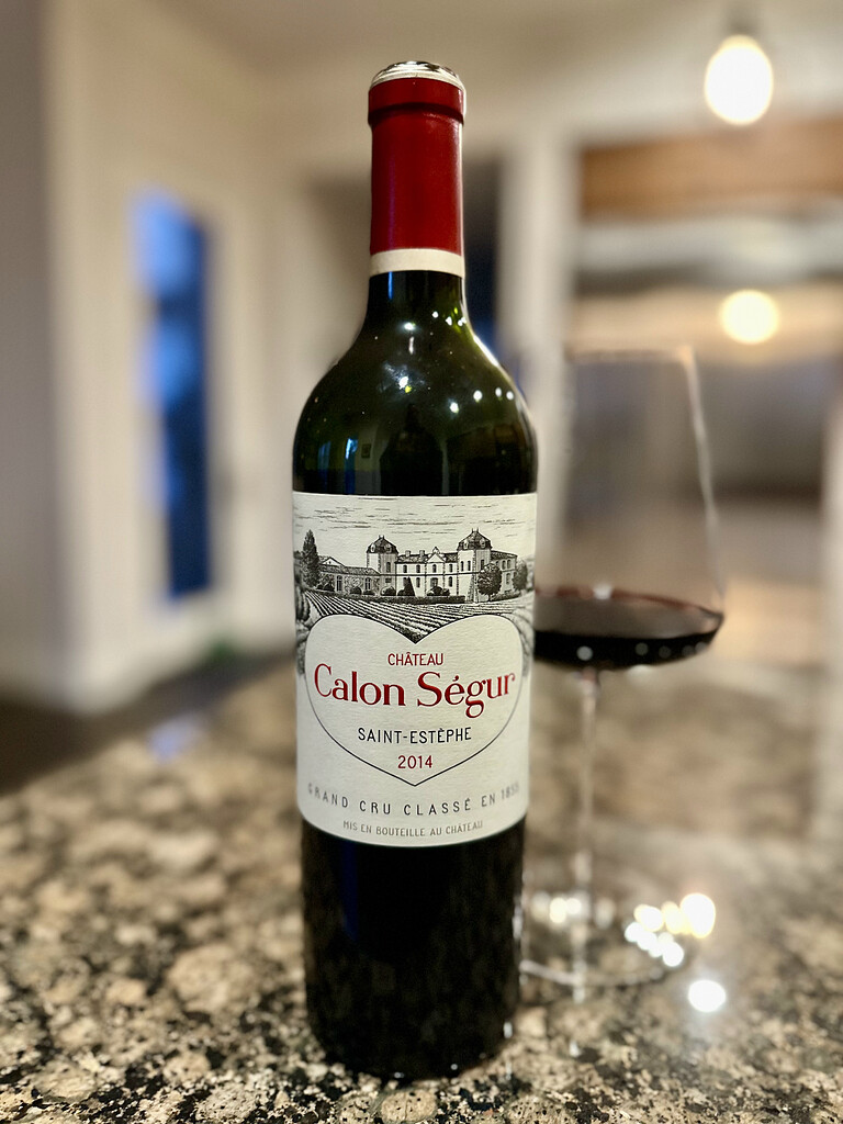 TN: 2014 Château Calon-Ségur - GORGEOUS! - WINE TALK - WineBerserkers