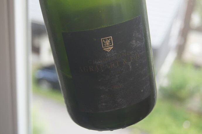 Agrapart 7 Cru front label