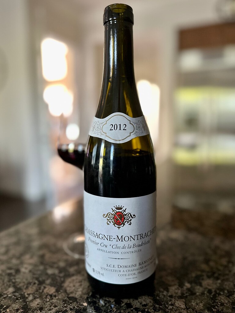 TN: 2012 Domaine Ramonet Chassagne-Montrachet 1er Cru Clos de la