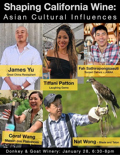 Shaping California WIne: Asian Cultural Influences