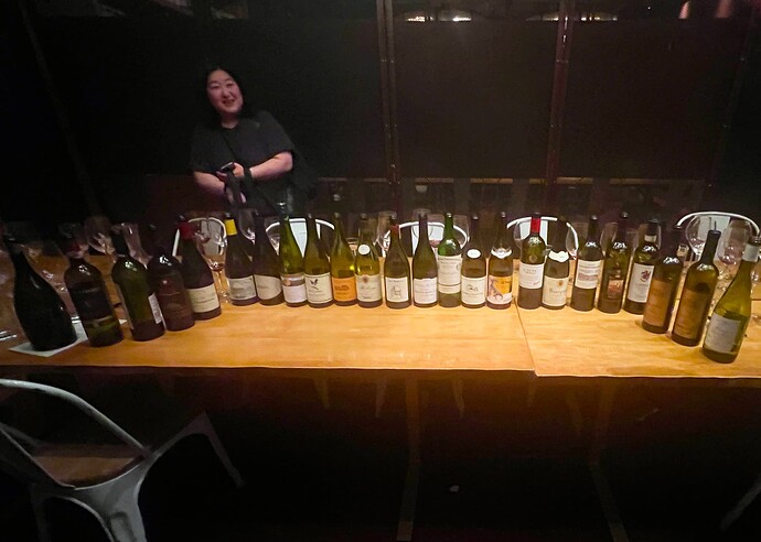 Wine at May 6 dinner