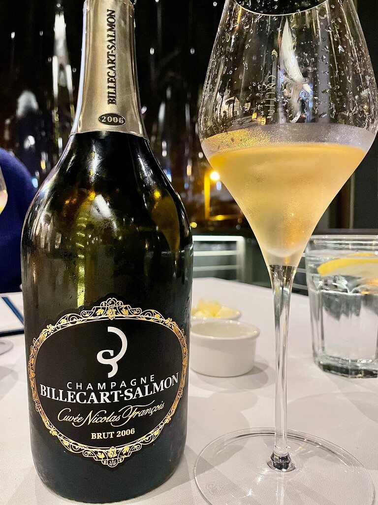 Easing back into blind tasting with a small sample: 2006 Billecart