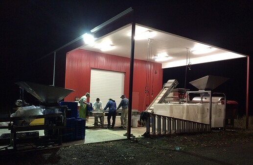 2014 Vintage - night work