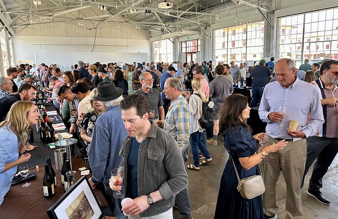 Historic Vineyard Society tasting - inside