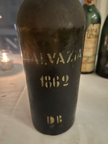 1862 Madeira Bottle