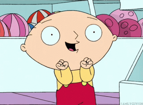 Giddy Stewie GIF - Giddy Stewie Griffin - Discover & Share GIFs