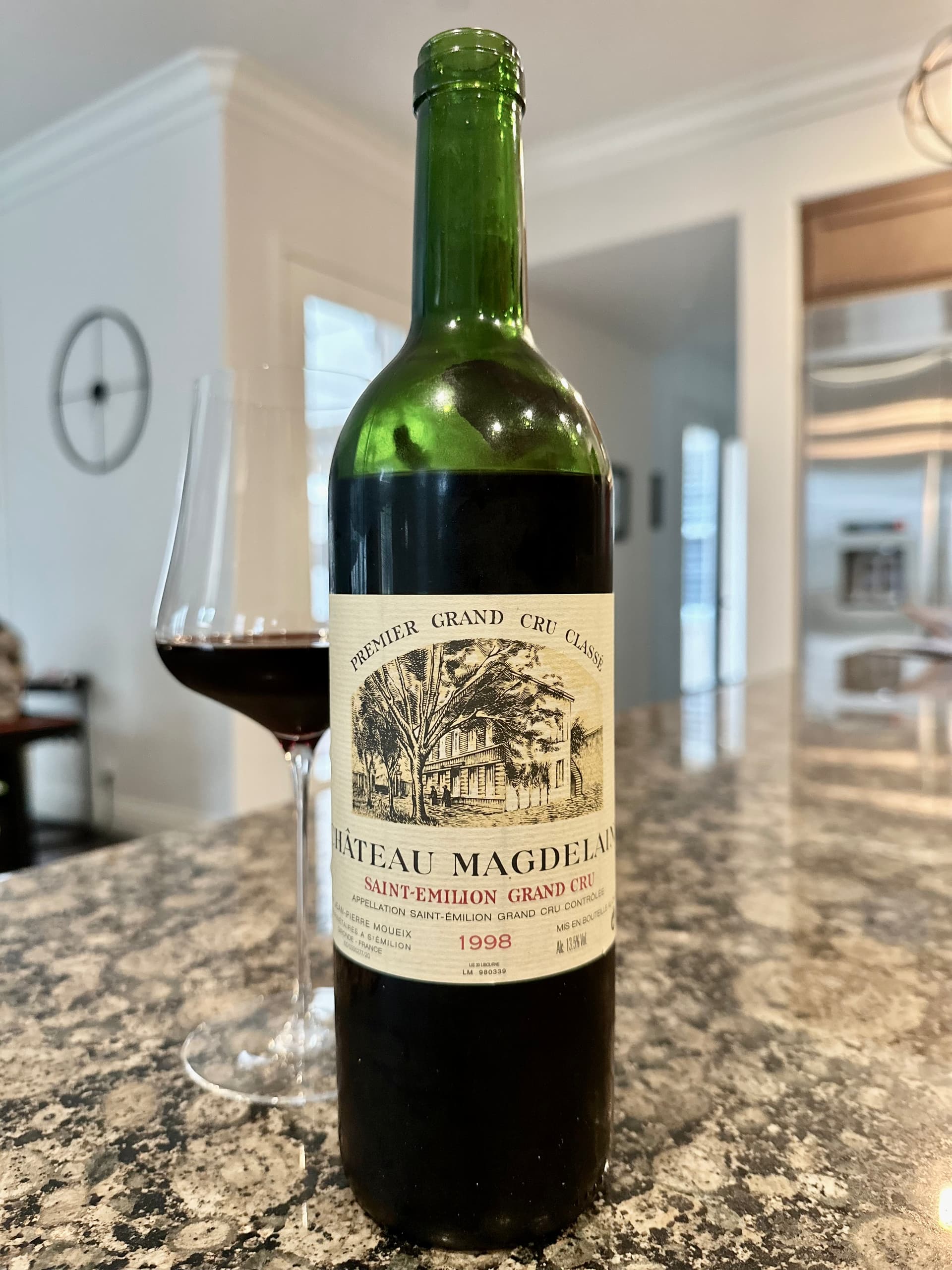 TN: 1998 Château Magdelaine (France, Bordeaux, Libournais, St
