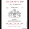Wine Label of Giuseppe Mascarello e Figlio Monprivato Ca d'Morissio, Barolo Riserva DOCG, Italy