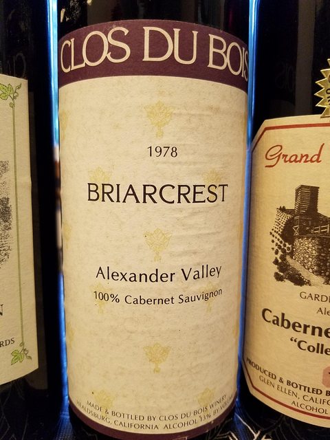 TN: Seven wines from 1978 (CA and WA), and a few others - WINE