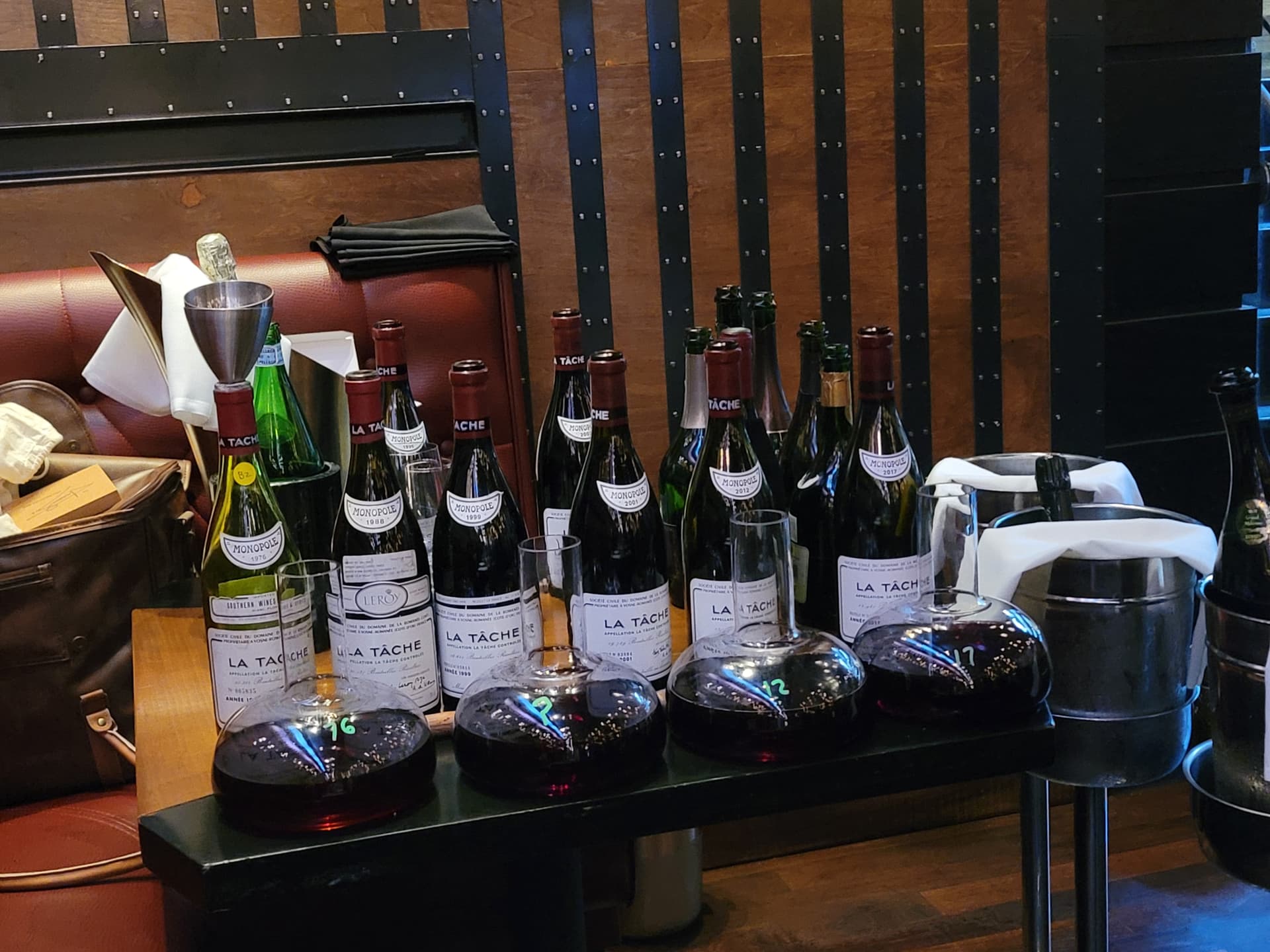 La Tache Dinner with 1996 Champagne - Atlanta - WINE TALK