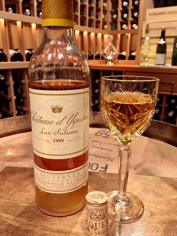 TN: 1999 Château d'Yquem (France, Bordeaux, Sauternais, Sauternes